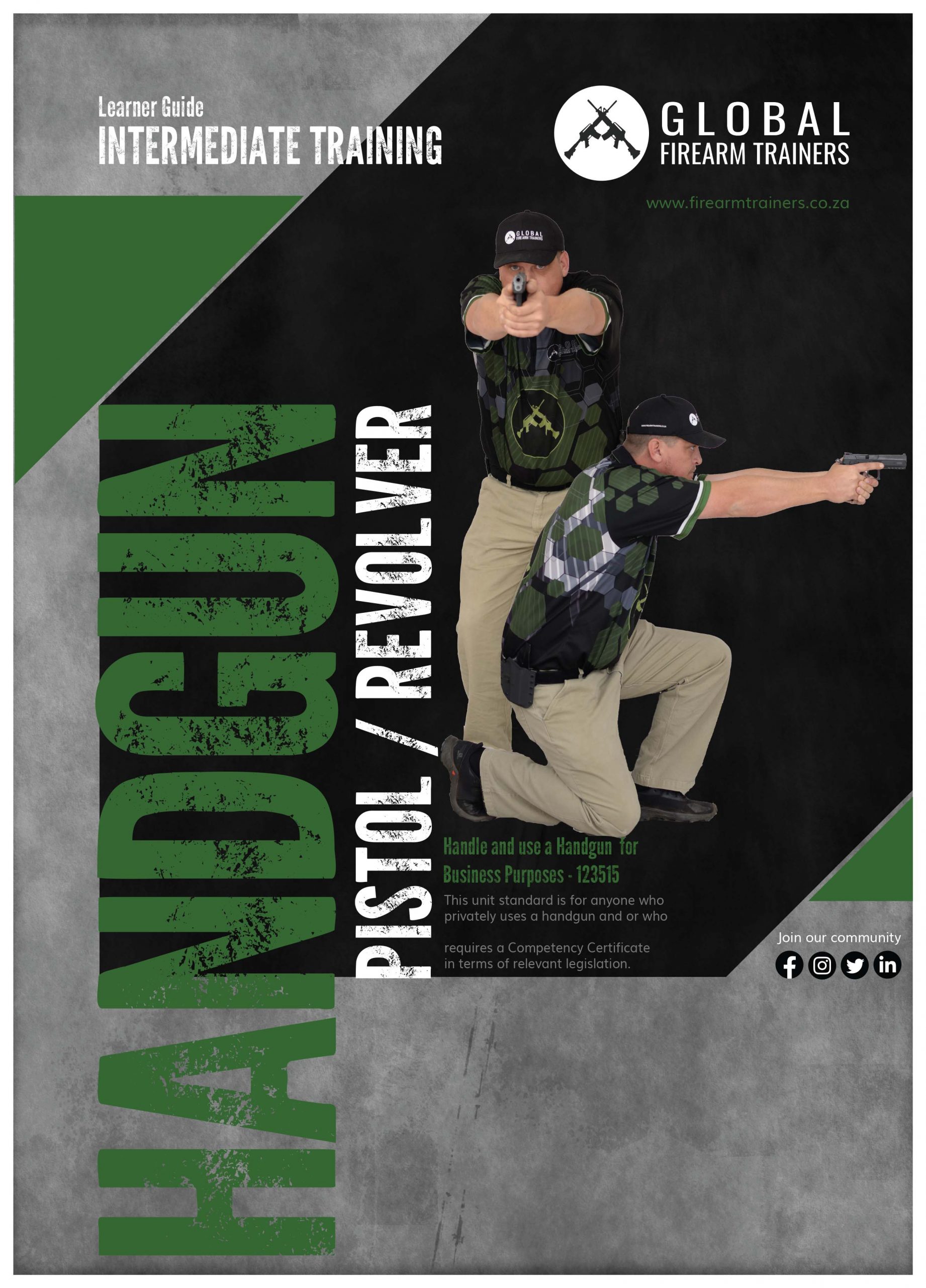 HGB-scaled firearm-training-handle-and-use-of-a-handgun-for-business-purposes